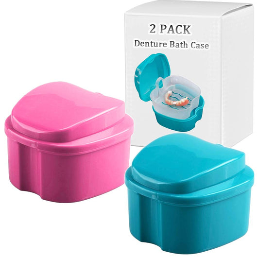Balveruno® Denture Bath Box Cup