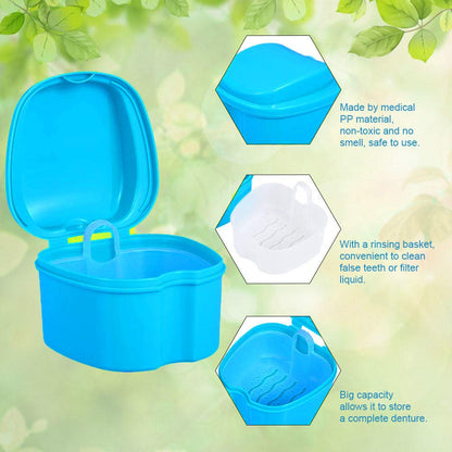 Balveruno® Denture Bath Box Cup