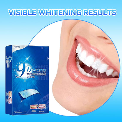 Balveruno® Teeth-Whitening Strips for Sensitive Teeth - Teeth Whitening Kit Professional Effects, Teeth Whitener for Enamel Safe, 14 White Strips (7 Day Treatment)