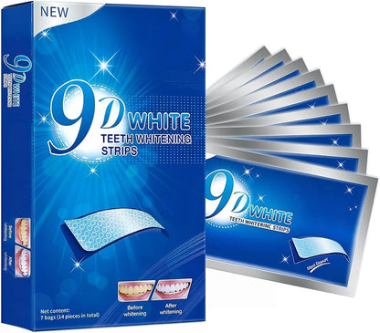 Balveruno® Teeth-Whitening Strips for Sensitive Teeth - Teeth Whitening Kit Professional Effects, Teeth Whitener for Enamel Safe, 14 White Strips (7 Day Treatment)